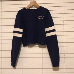 Crop sweater from Topshop